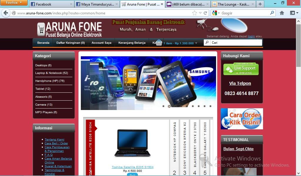 http://www.aruna-fone.com toko online bohongan gak gan??