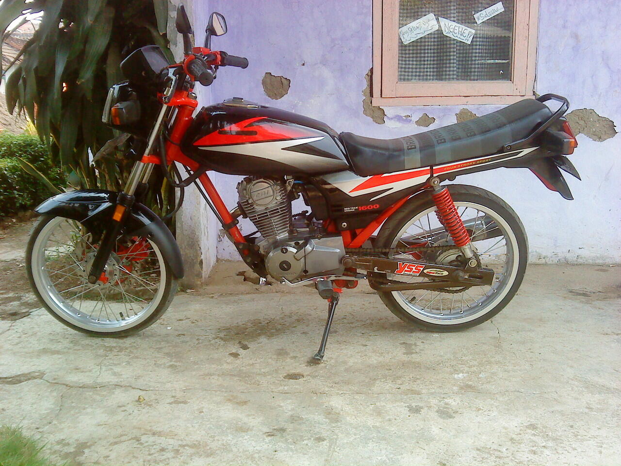 Terjual honda  gl  pro  tahun 95 modif mantab KASKUS