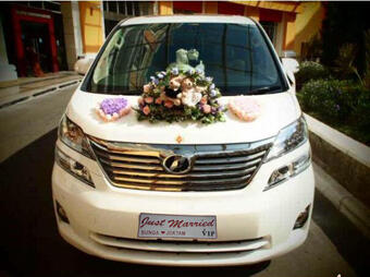 Jual Plat Acecoris untuk Mobil Pengantin