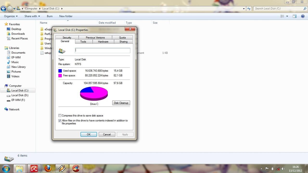 (Help) Hardisk Hilang 20GB