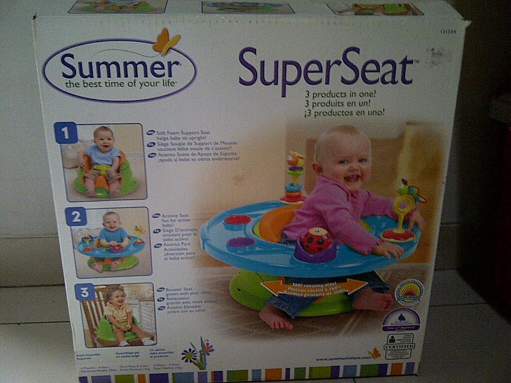 Jual barang eks baby : box graco, summer superseat, pigeon feeding set, etc