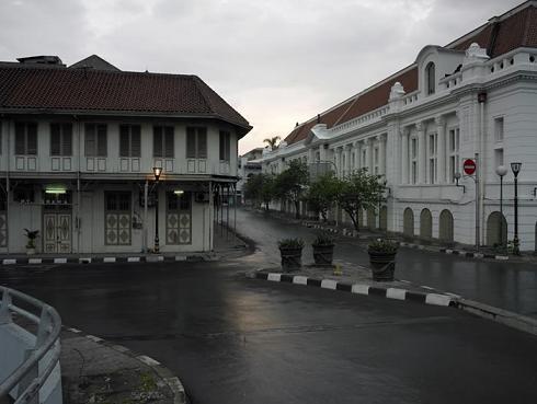 Foto Kota Jakarta Tanpa Penduduk(KAYA KOTA MATI)