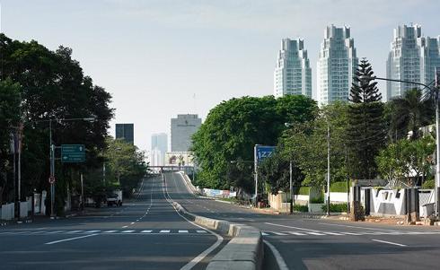 Foto Kota Jakarta Tanpa Penduduk(KAYA KOTA MATI)