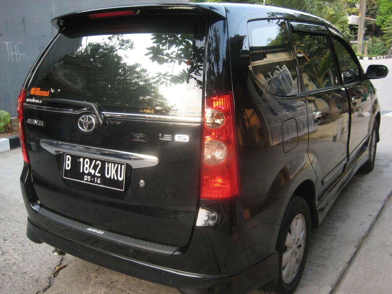 WTS TOYOTA AVANZA tipe S 1.5 M/T Tahun 2011, Kondisi LuarBiasa !!