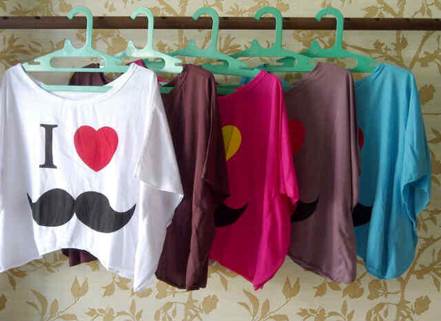 SUPLIER CROP TEE, REPLIKA KOREAN STYLE, FASHION ONLINE MURAAHHH ECER DAN SERI !! :D