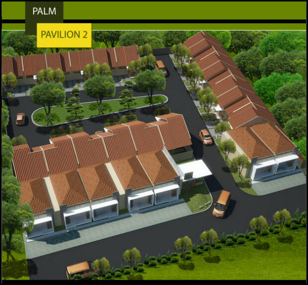 Cluster Palm Pavilion Arco Sawangan / Pengasinan