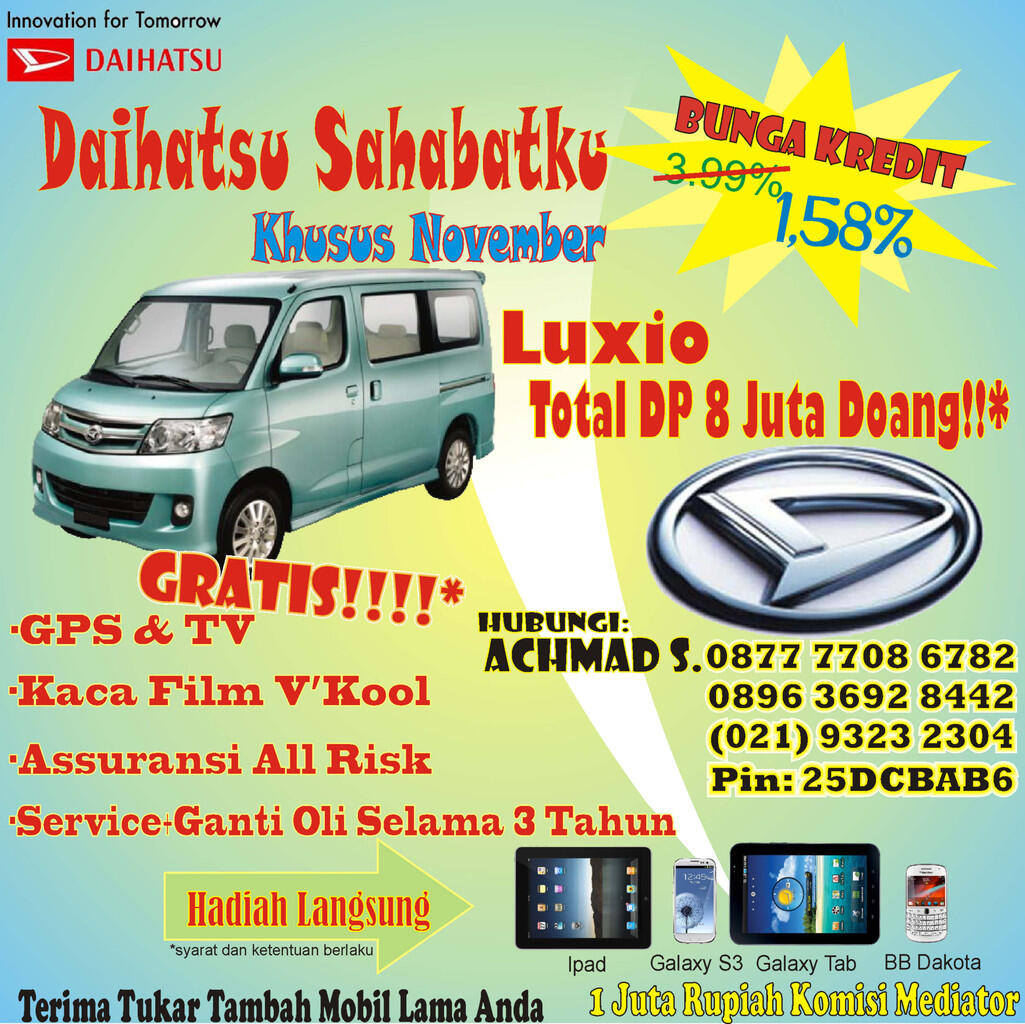 Promo Spesial Satu Suro Luxio