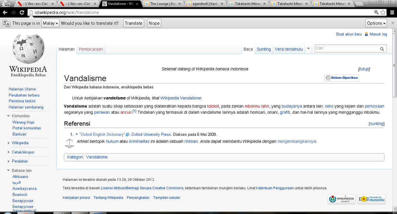 Ternyata wiki***ia juga bisa khilaf gan