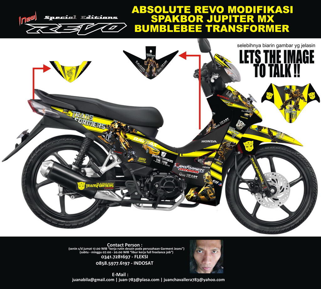 86 Desain Modifikasi Motor Jupiter Mx Terunik Rendang Modifikasi