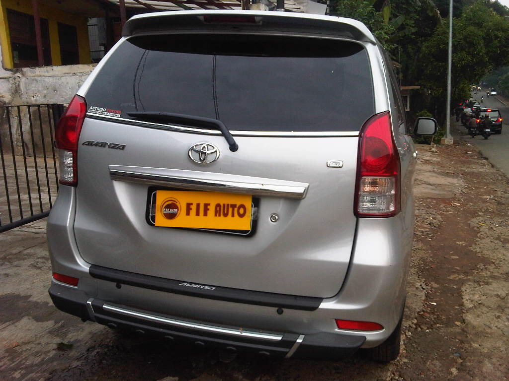 TOYOTA NEW AVANZA 1.3 G MT 2011 SILVER METALIK