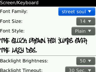 Felly's Font Collection All Type Blackberry (BB)