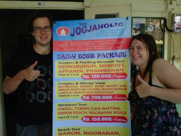 Terjual Paket Tour Jogja 3 hari 2 malam Rp 850.000/orang 