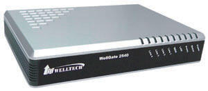 Welltech Analog VOIP Gateway - WellGate 2540 (4FXO)