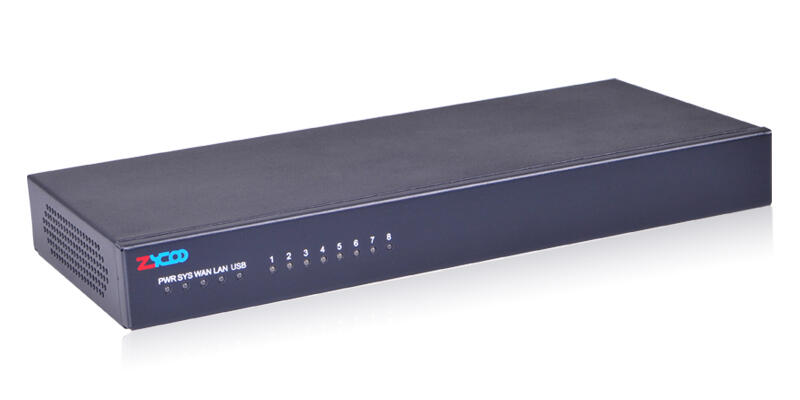 Zycoo for SME Business - IP PBX ZX50-A8 with 8 FXO Ports