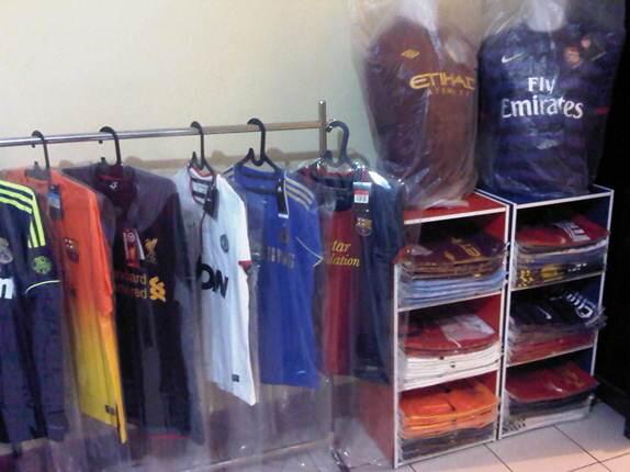 Soccer Jersey Grade Ori & Player Issue, SELUSIN @120rb
