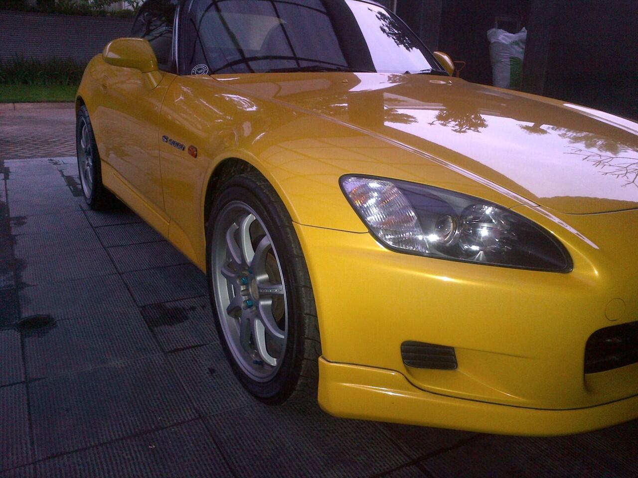 Honda S2000(AP1) tahun 2000 KUNING MULUSS!!