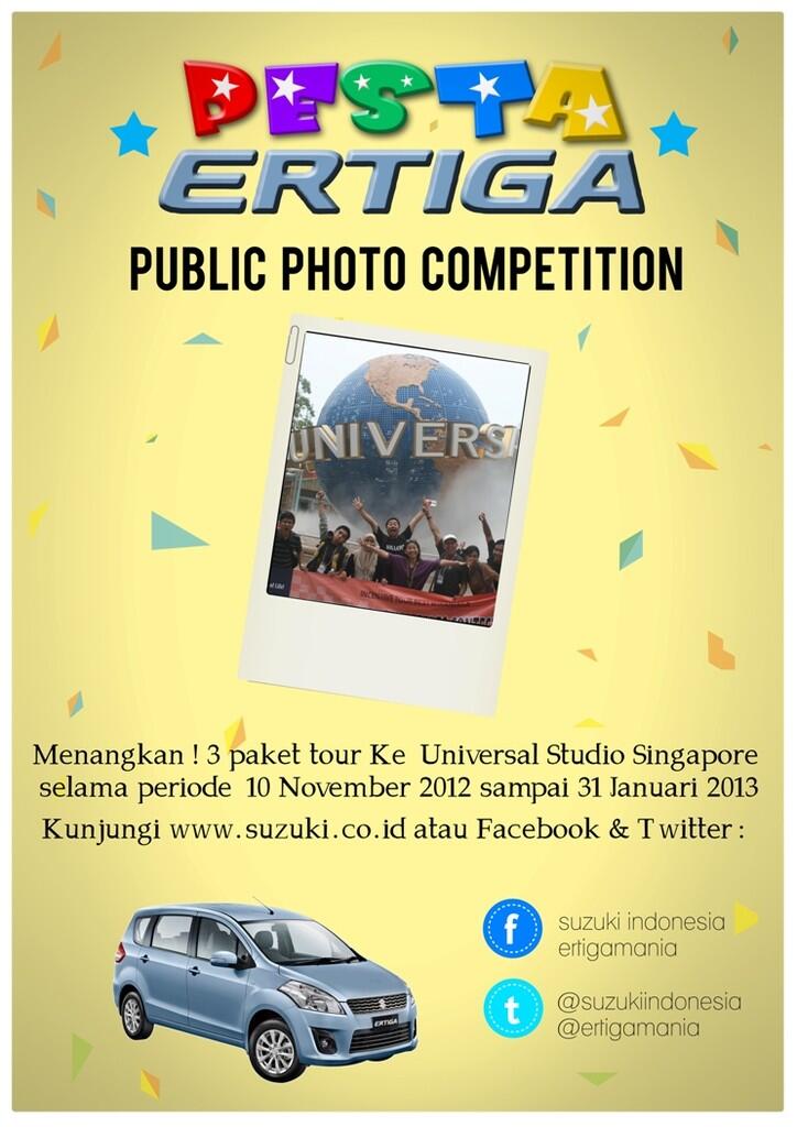 ( Invitation ) Lomba Photo Berhadiah Suzuki Ertiga