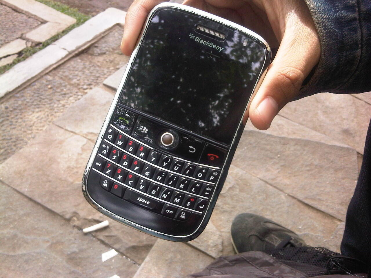 BB blackberry Bold 9000 Hitam Bandung