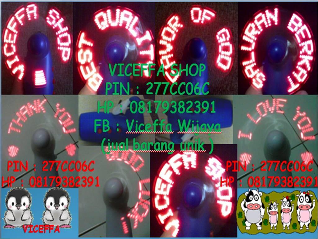 Kipas Angin genggam mini LED unik keluar 6macam tulisan sesuai selera Grosir Reseller