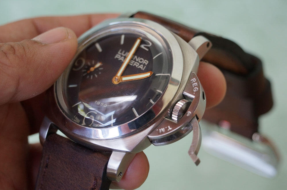 COPY panerai 1950 PAM 127 dan citizen GMT ori jepang