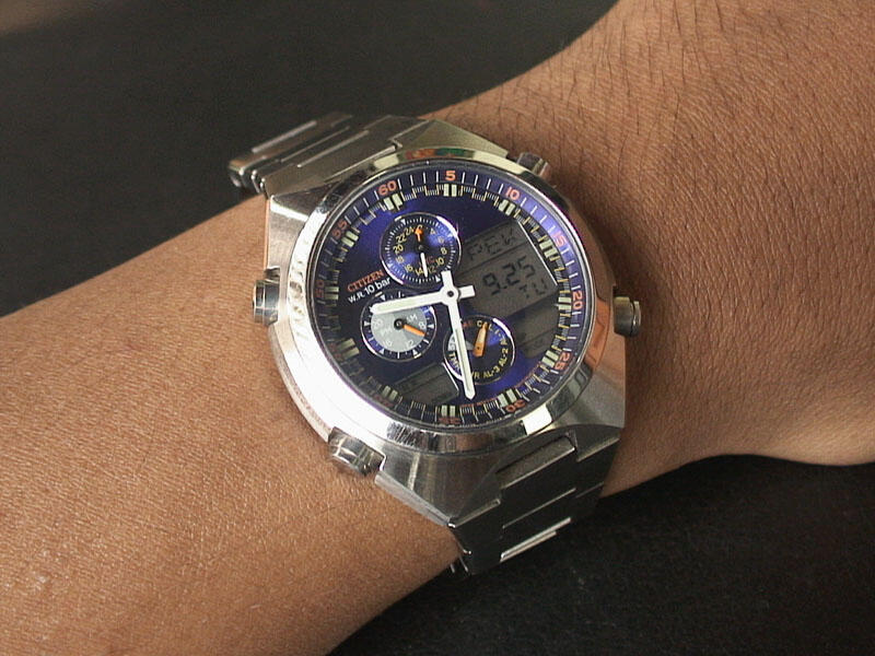 COPY panerai 1950 PAM 127 dan citizen GMT ori jepang
