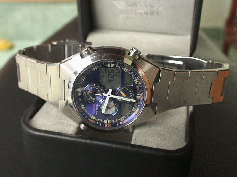 COPY panerai 1950 PAM 127 dan citizen GMT ori jepang