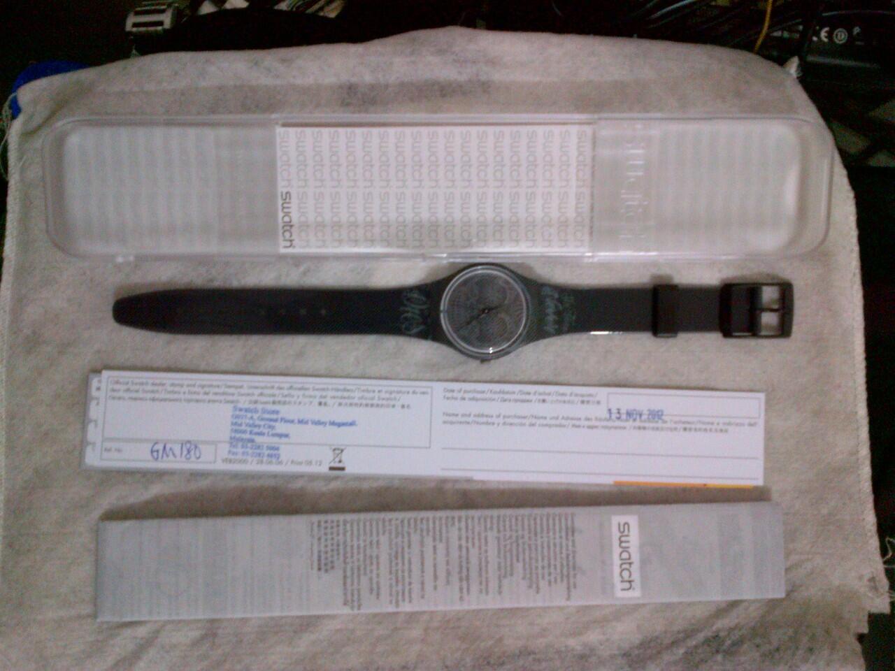 WTS JAM TANGAN SWATCH NEW ORI
