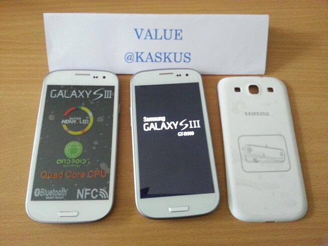 Terjual Samsung S3 Replika 99% Supercopy, masuk dulu gan banyak fotonya!!! | KASKUS