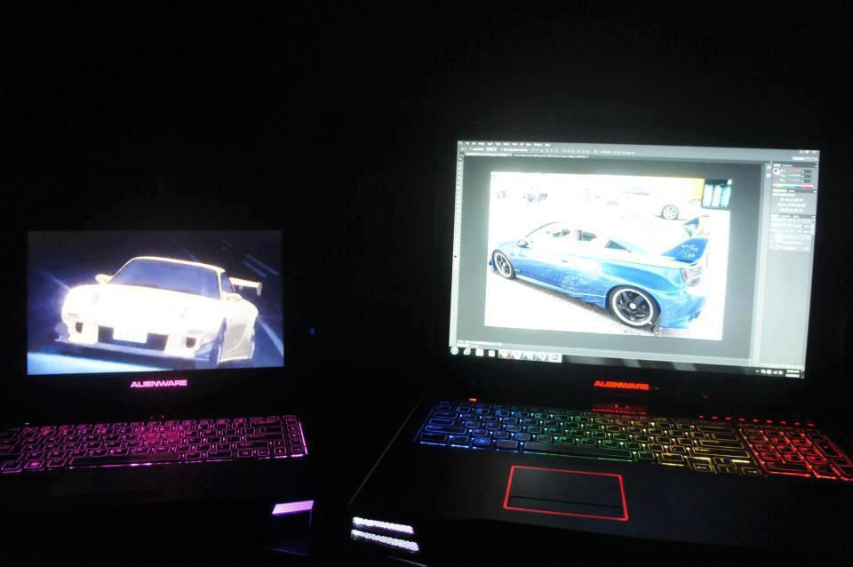 Yang Blom tw gambar Model PC/Laptop Alienware Msk Gan!