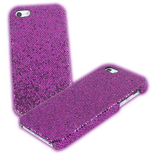 Apple iPhone 5 Pearly-lustre Leather Skin Grip Case