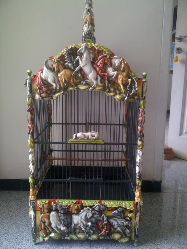 WTS Sangkar Lomba Ukiran 3D