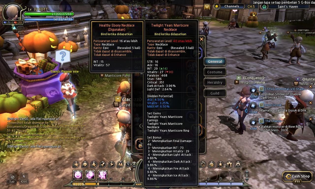 J> 2 ID DRAGON NEST INA