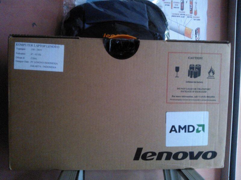 LAPTOP GAMING LENOVO G475 NEW SEMARANG