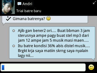 Jenderal Baterai Baterai Blackberry C-S2 Gemini 8520 ORIGINAL RIM 100 %