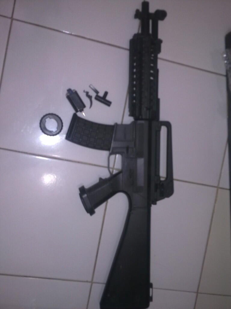 WTS- jual sisa part airsoft ngak jadi pake m4 (aeg,lpeg,spring)