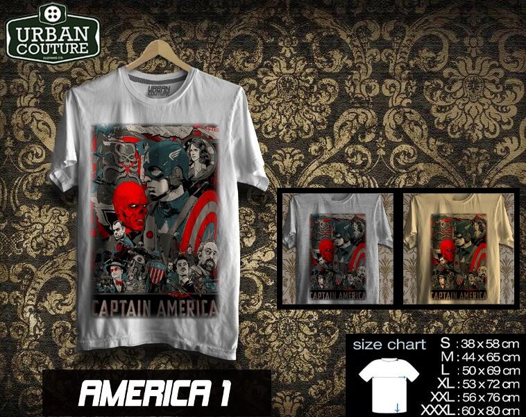 T-SHIRT KAOS DISRO SUPERHEROES (X-MAN SUPERMAN SPIDERMAN BATMAN IRONMAN ) READY STOCK