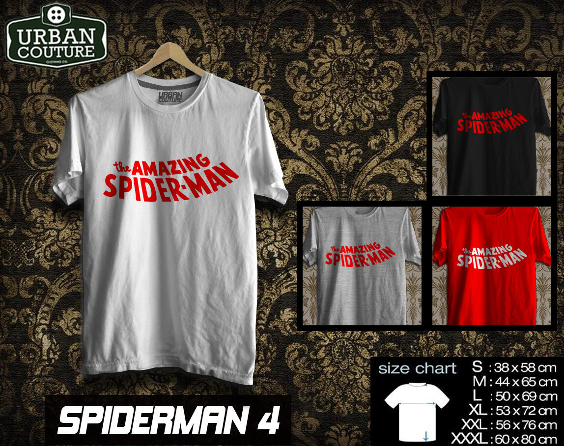 T-SHIRT KAOS DISRO SUPERHEROES (X-MAN SUPERMAN SPIDERMAN BATMAN IRONMAN ) READY STOCK