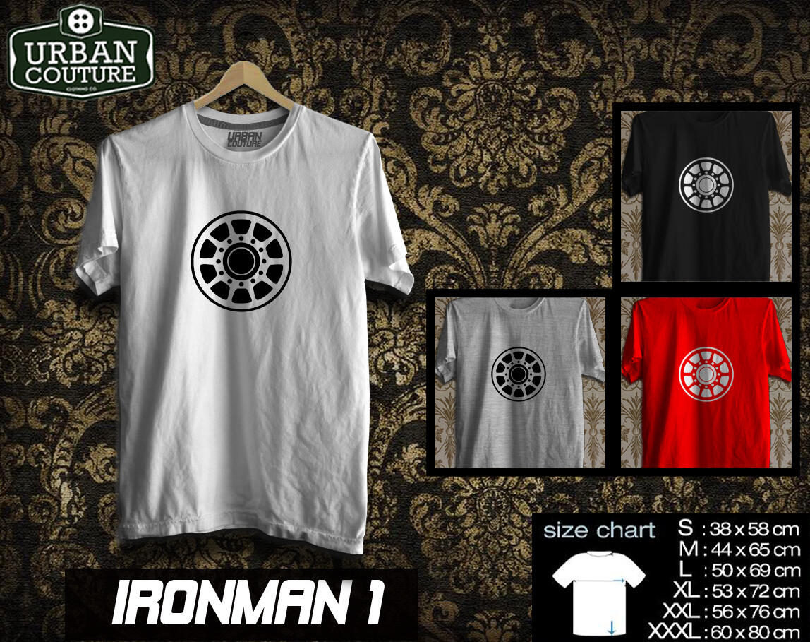 T-SHIRT KAOS DISRO SUPERHEROES (X-MAN SUPERMAN SPIDERMAN BATMAN IRONMAN ) READY STOCK