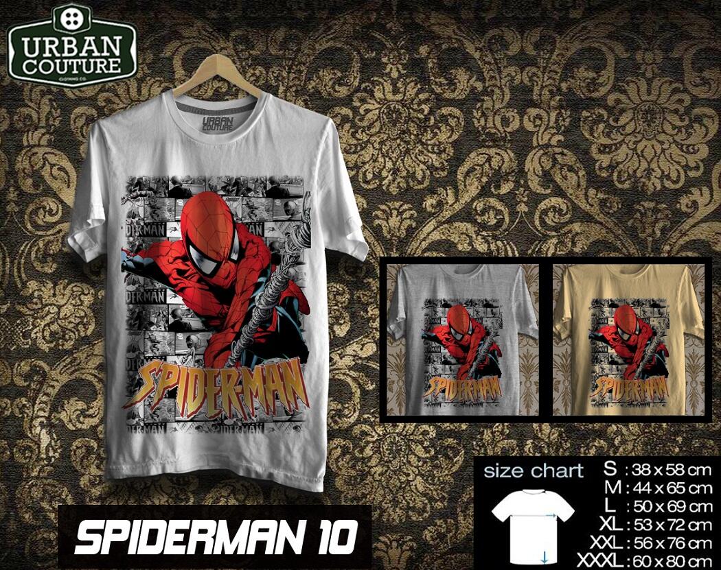 T-SHIRT KAOS DISRO SUPERHEROES (X-MAN SUPERMAN SPIDERMAN BATMAN IRONMAN ) READY STOCK