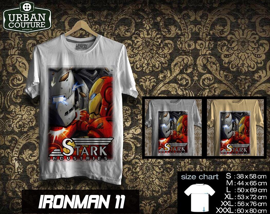 T-SHIRT KAOS DISRO SUPERHEROES (X-MAN SUPERMAN SPIDERMAN BATMAN IRONMAN ) READY STOCK