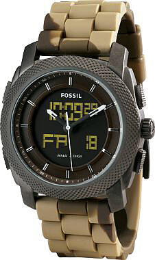 Jam Tan FOSSIL 10nga0% Original New Model Tactical Military Camo Desert Tan
