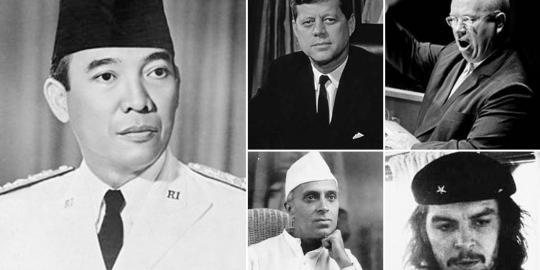 6 Pemimpin Dunia Sahabat dekat Bung Karno 