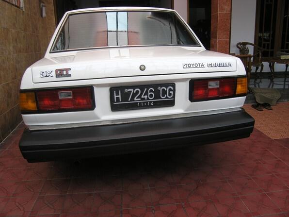 corolla DX 82 GT Style
