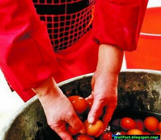 membuat telur asin dengan air kencing