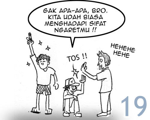 komik hukuman bagi perokok &amp; tukang ngaret ngakak