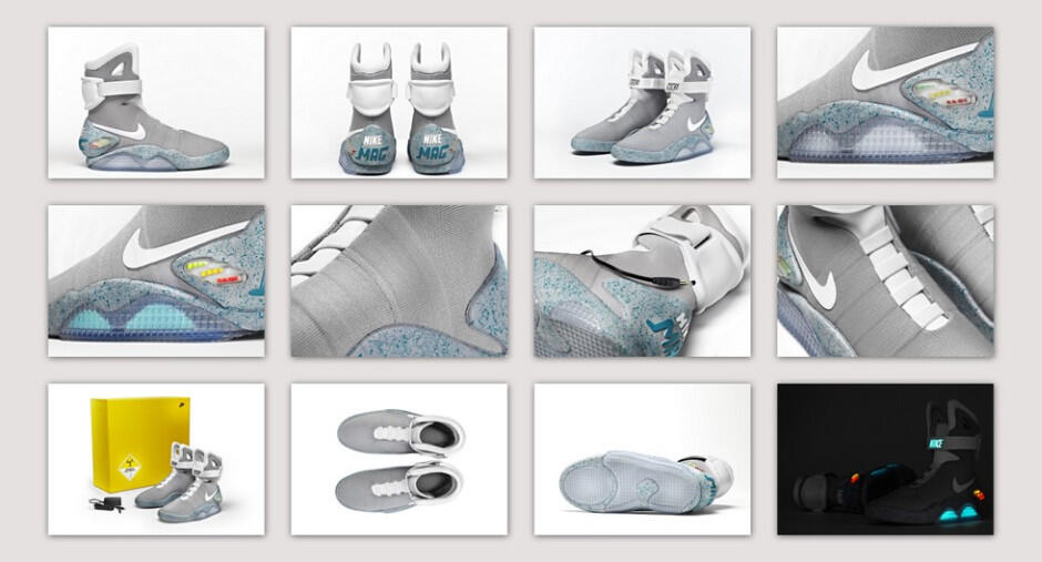 THE 2011 NIKE MAG sepatu keren Back for The Future