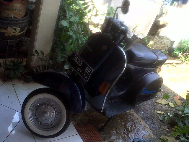 JUAL VESPA EXCLUSIVE 2 PAJAK HIDUP MODIF CLASSIC
