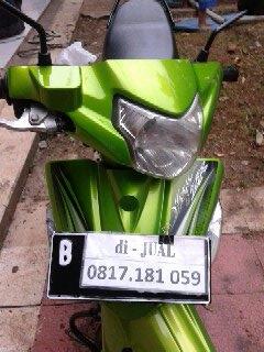 YAMAHA VEGA ZR thn.2011, Hijau ninja..