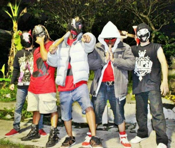 Group Rap Indonesia mirip slipknot