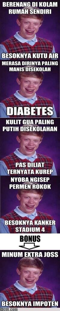 pasti ngakak, gak ngakak, ane telen kutub utara!